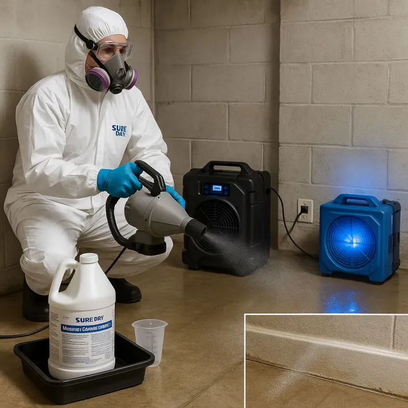 Sanitization and Odor Removal process in Bethel, ME